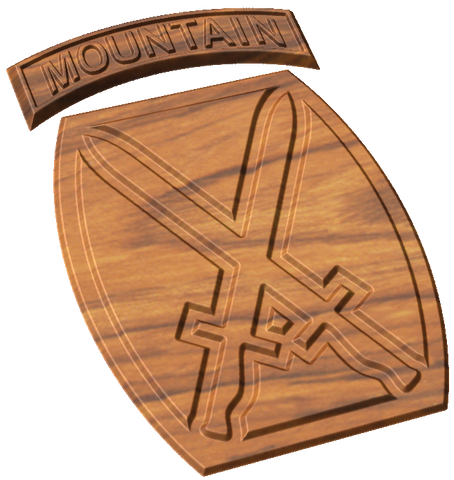 10TH Mountain Division Insignia