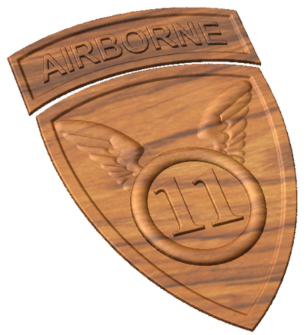 11TH Airborne Insignia