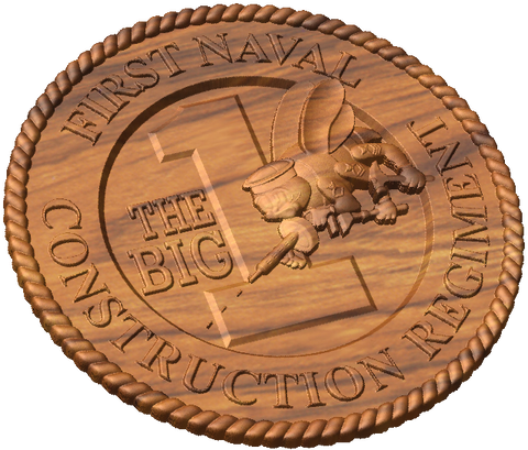 1ST Naval Construction Regiment Crest