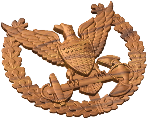 Coast Guard Command Ashore Badge