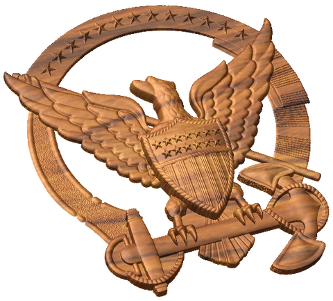 Coast Guard Command At Sea Badge