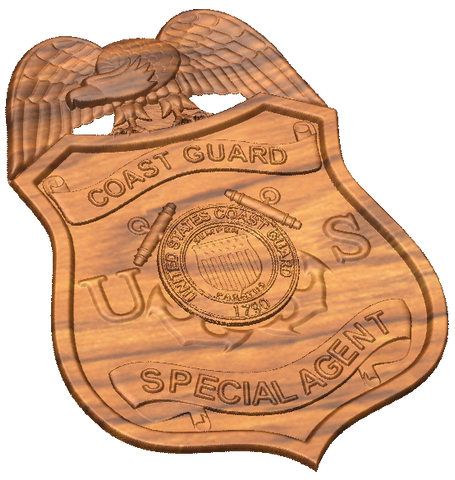 Coast Guard Investigative Services Badge