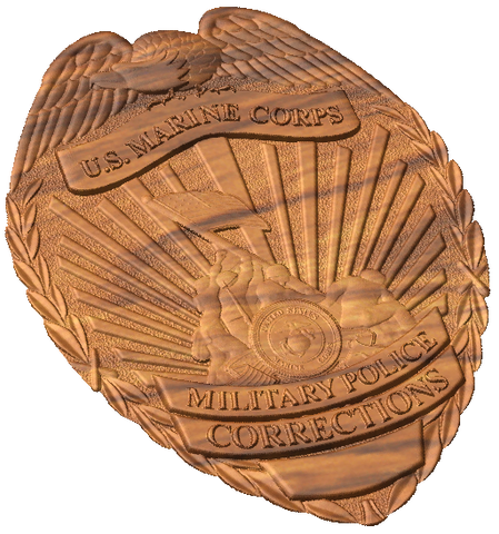 Marine Corps Corrections Badge