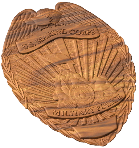 Marine Corps Military Police Badge