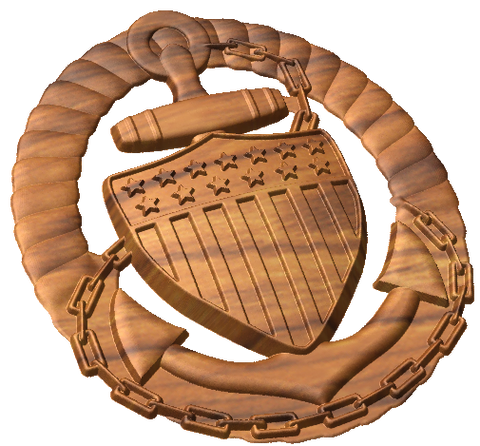 Officer In Charge Afloat Badge