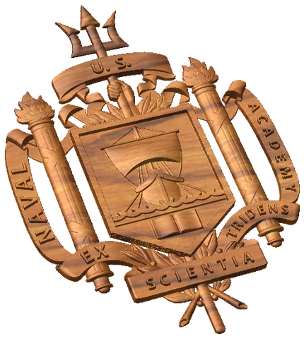 US Naval Academy Crest